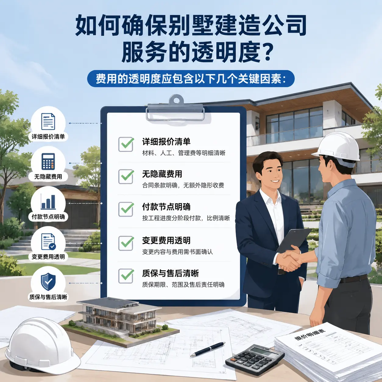 在 威宁 如何确保别墅建造公司服务的透明度?