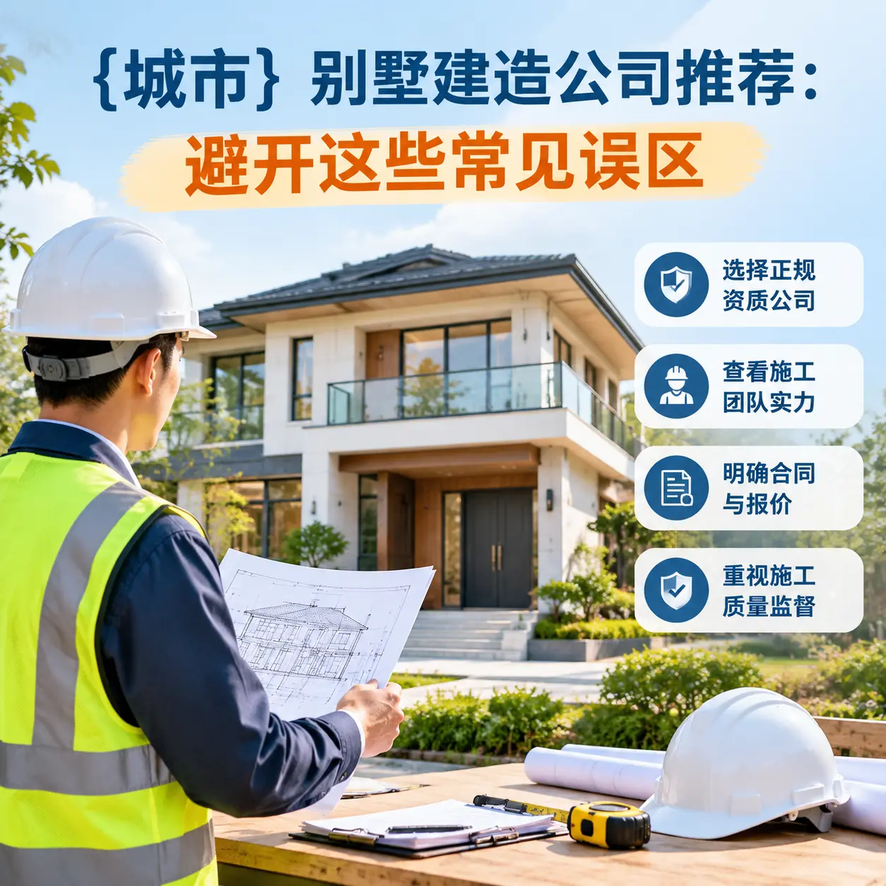 威宁 别墅建造公司推荐：避开这些常见误区