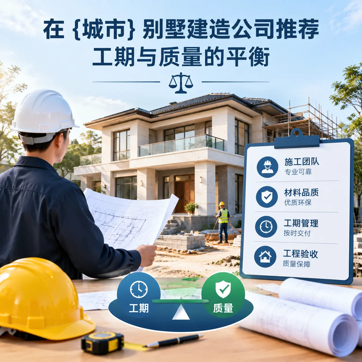在 威宁 别墅建造公司推荐,工期与质量的平衡