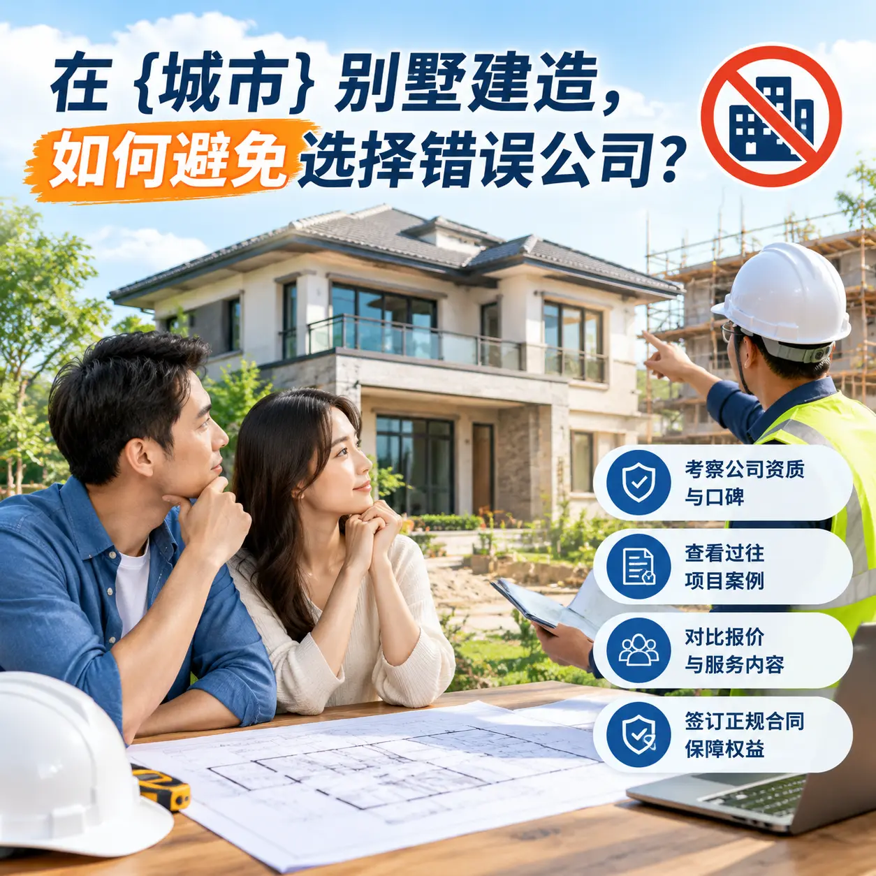 在 威宁 别墅建造,如何避免选择错误公司?