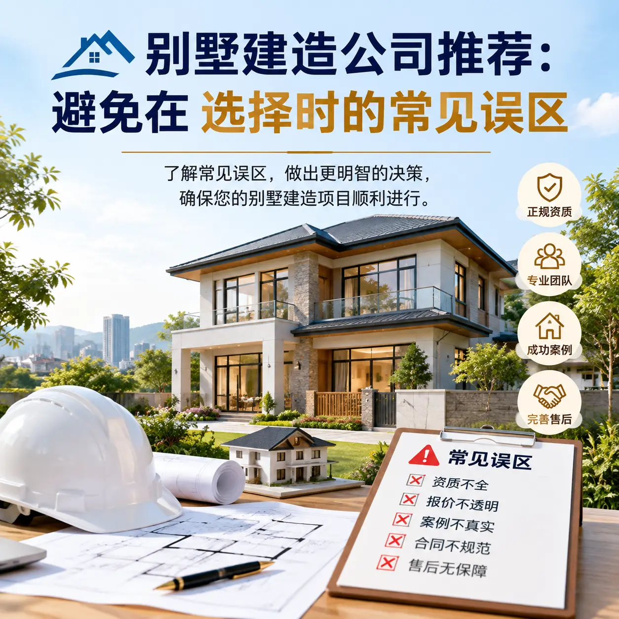 别墅建造公司推荐:避免在 威宁 选择时的常见误区