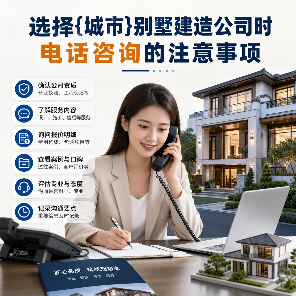 选择威宁别墅建造公司时，电话咨询的注意事项