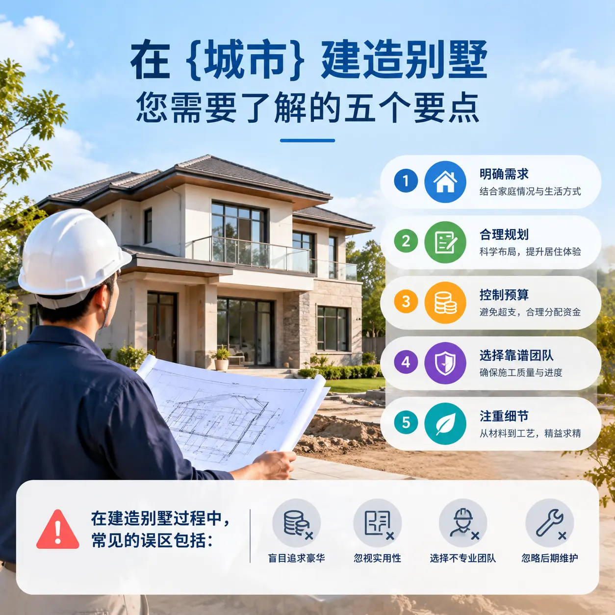 在 威宁 建造别墅，您需要了解的五个要点