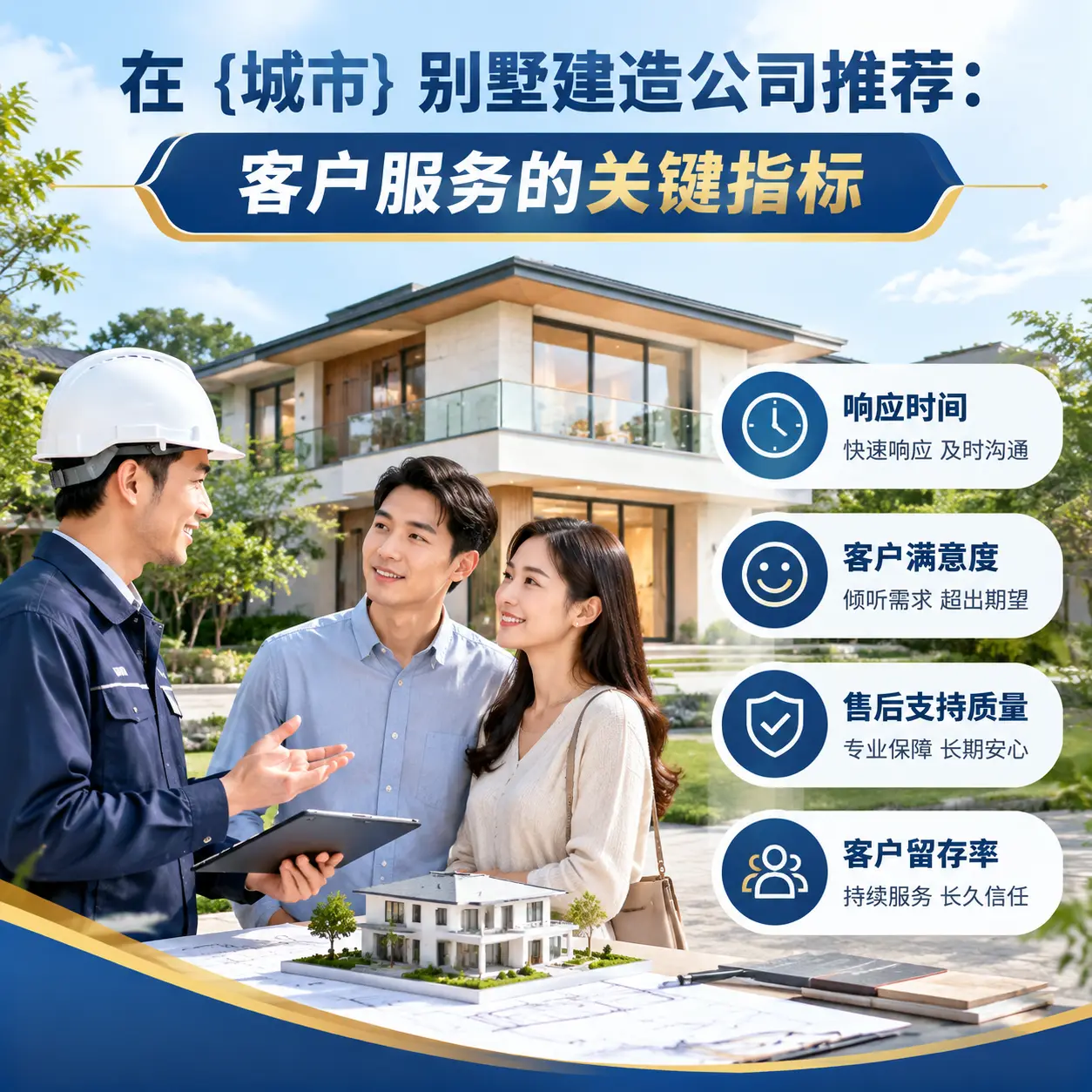 在 威宁 别墅建造公司推荐:客户服务的关键指标