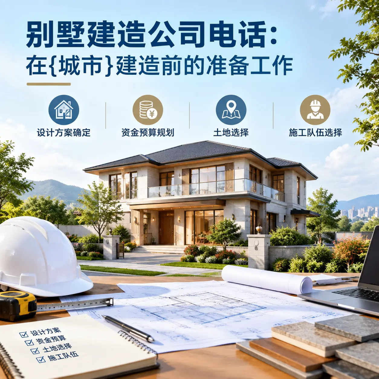 别墅建造公司电话:在威宁建造前的准备工作