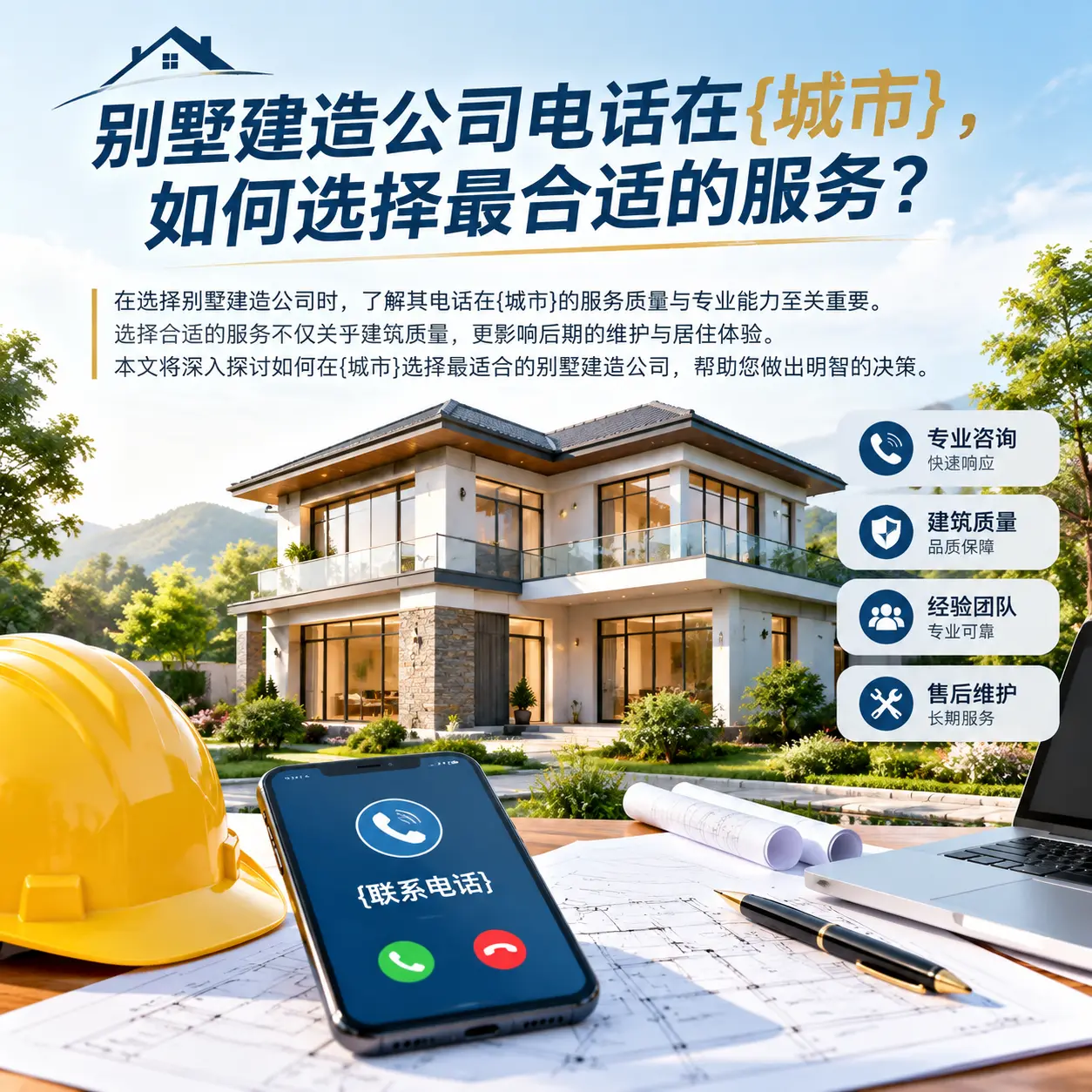 别墅建造公司电话在威宁,如何选择最合适的服务?