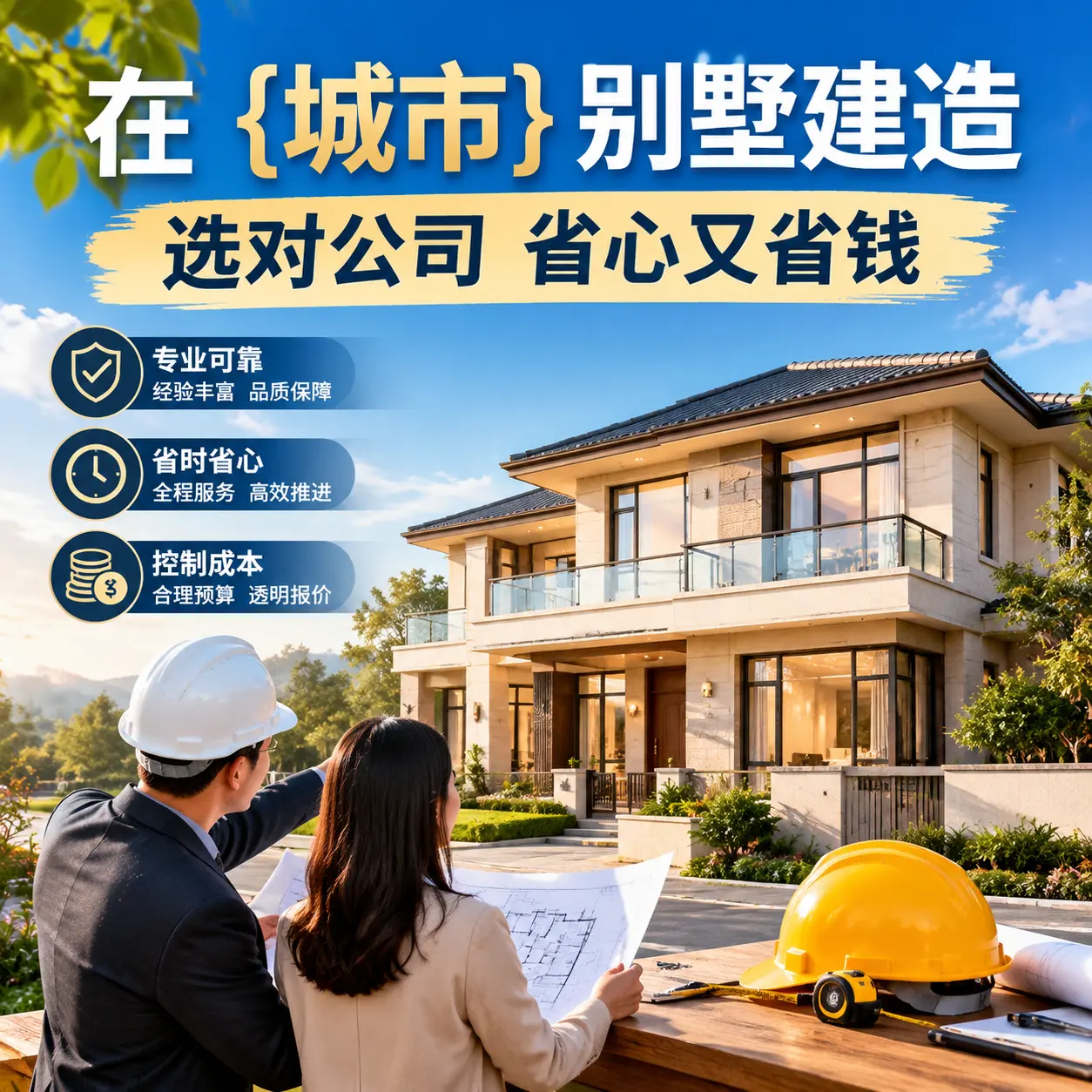 在 威宁 别墅建造，选对公司省心又省钱