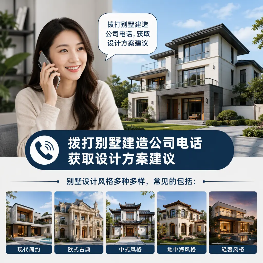 拨打威宁别墅建造公司电话，获取设计方案建议