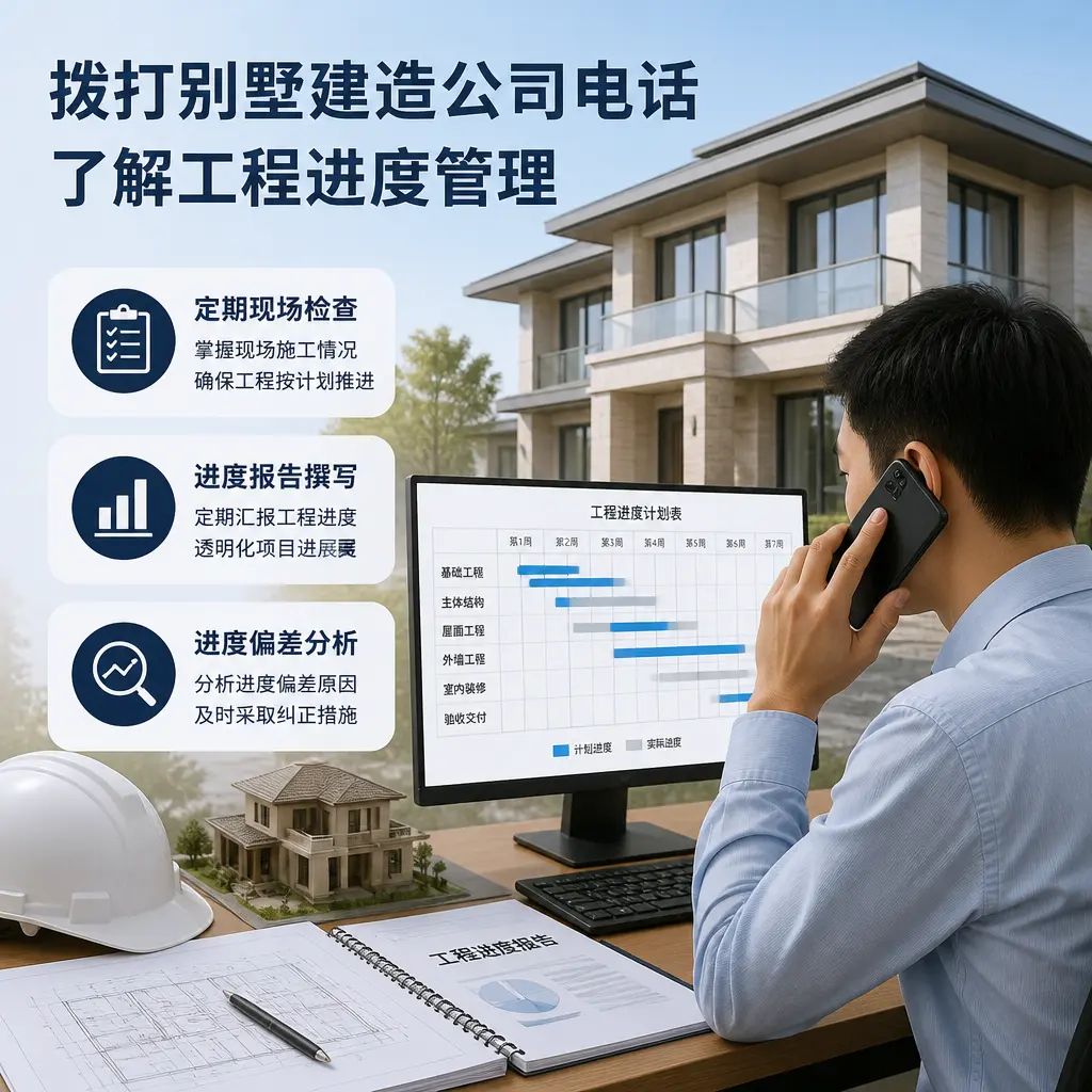 拨打威宁别墅建造公司电话，了解工程进度管理