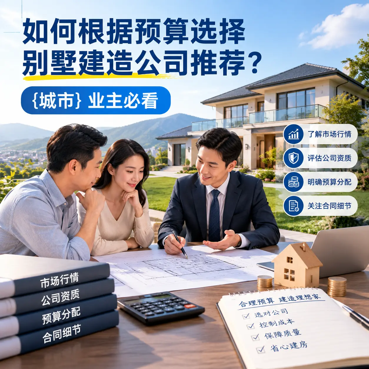 如何根据预算选择别墅建造公司推荐? 威宁 业主必看