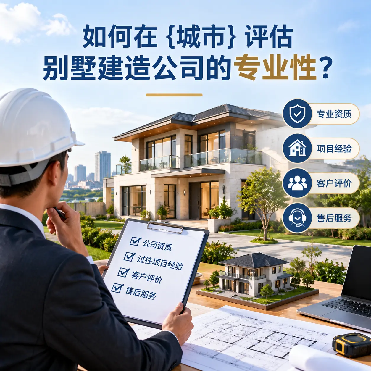 如何在 威宁 评估别墅建造公司的专业性?
