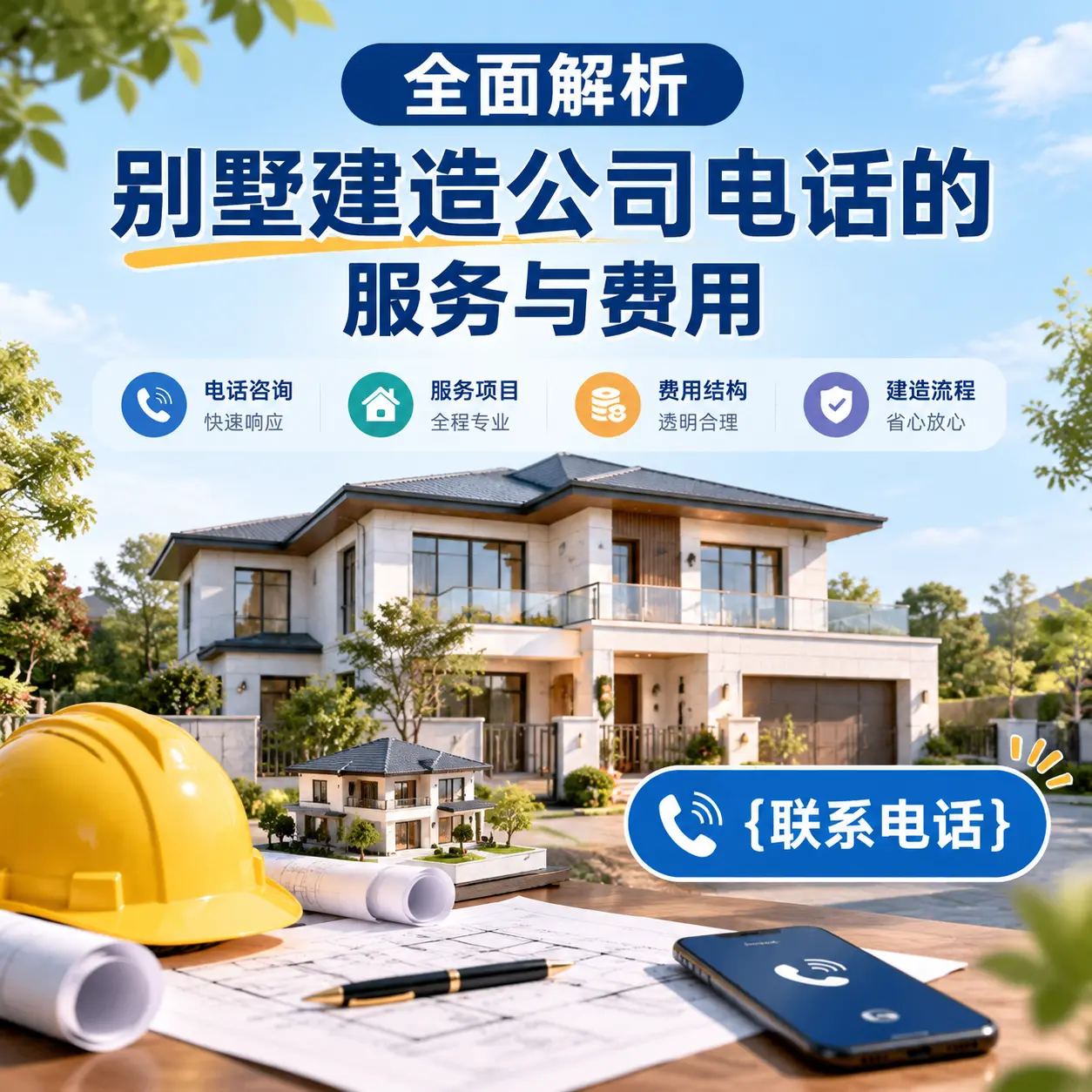 全面解析威宁别墅建造公司电话的服务与费用