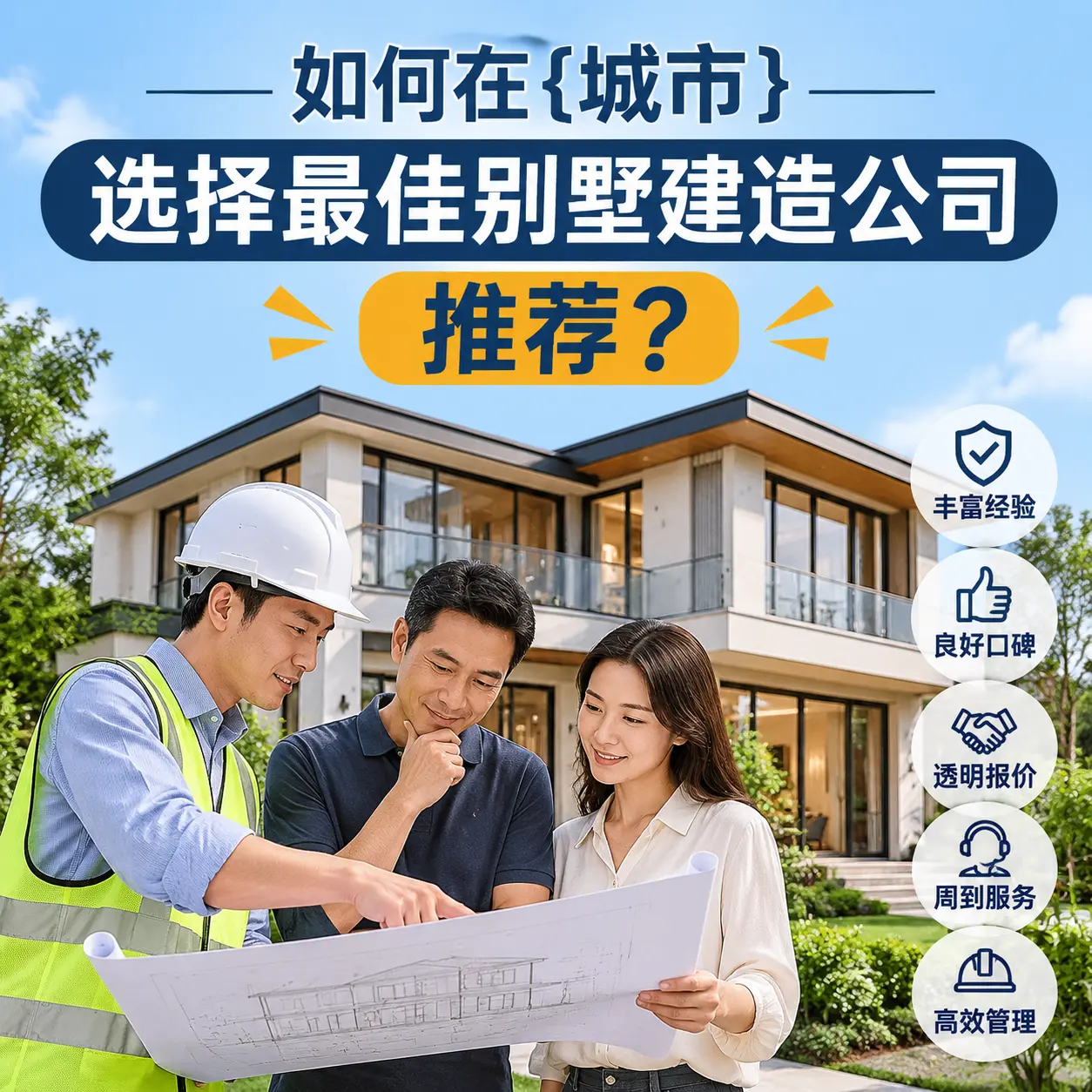 如何在 威宁 选择最佳别墅建造公司推荐？