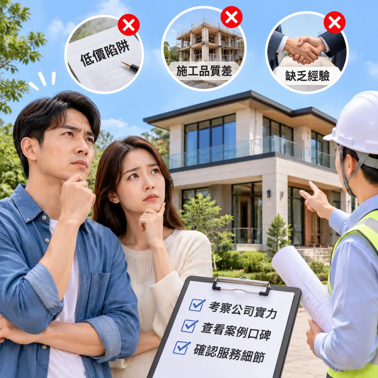 如何在 威宁 选择最佳别墅建造公司推荐？